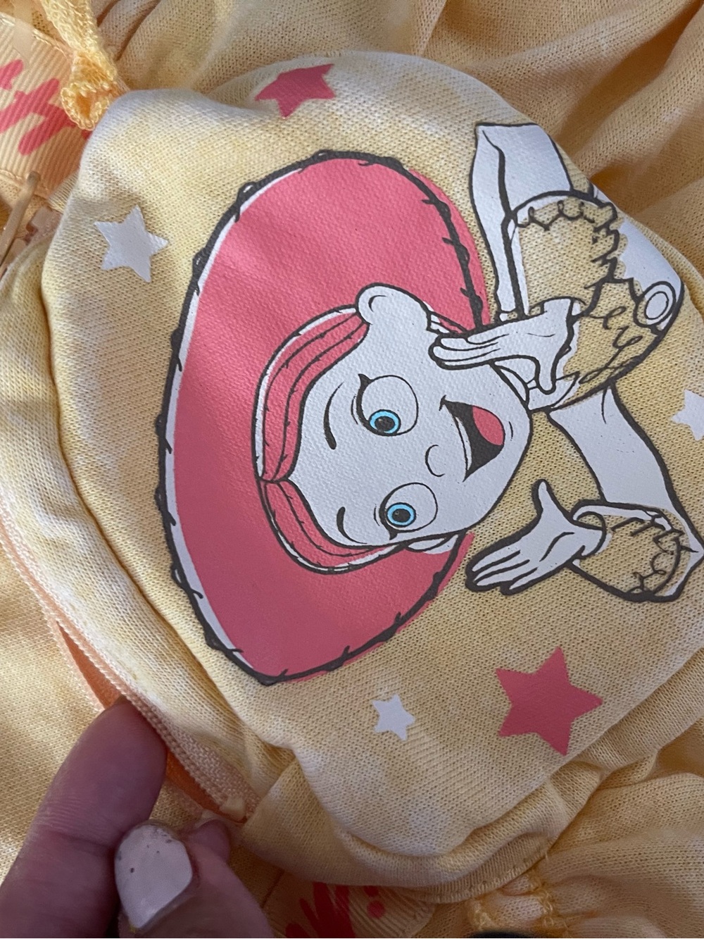 Toy Story Yellow Jessie Dress-Style Kids with Character Pouch - Picture 5 of 9